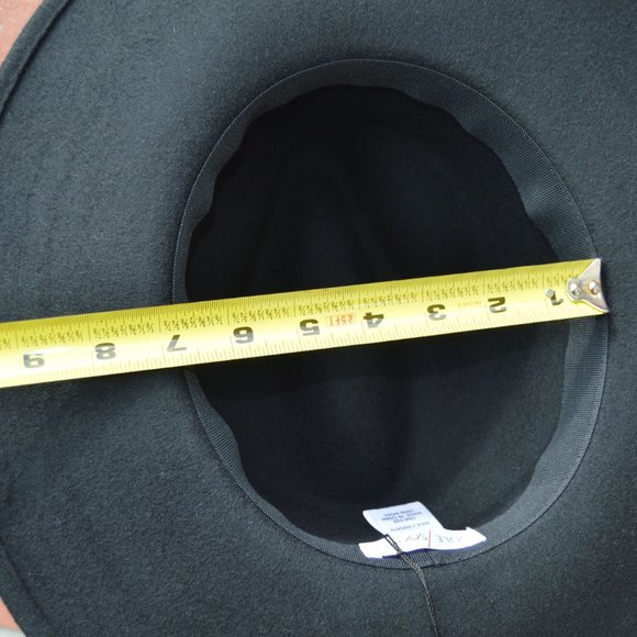 Sole Society Black Wool Structured Hat - Picture 8 of 10